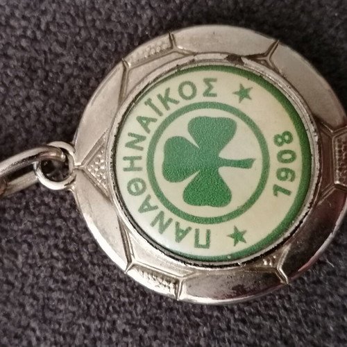 Panathinaikos keychain used, authentic
