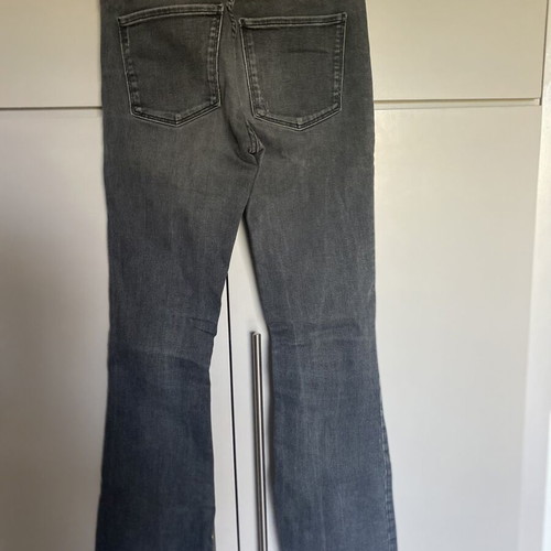 Zara Stretch Flared Jeans XS Like New Black