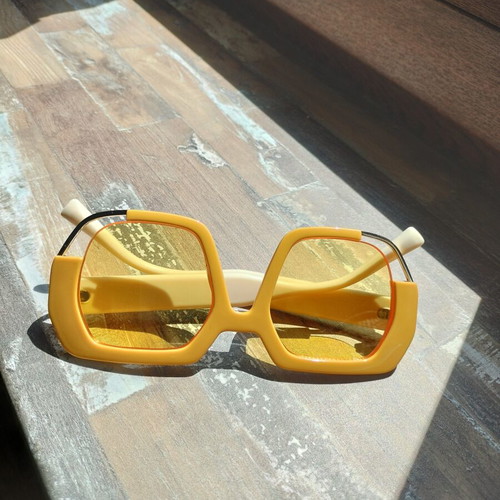 Sunglasses new, yellow