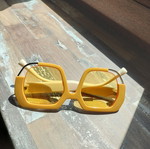 Sunglasses new, yellow