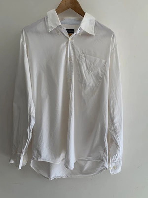 Ivy Oxford ανδρικό πουκάμισο σε λευκό, XL