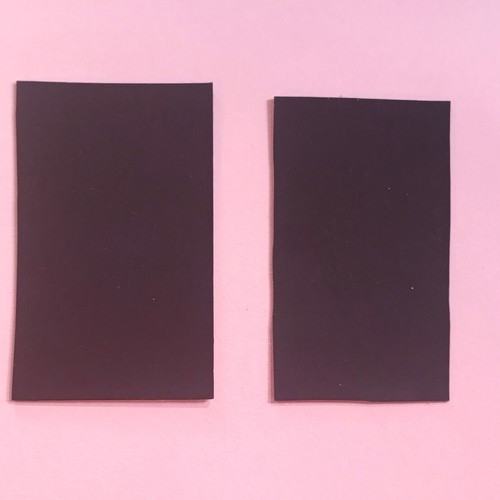 Set of 2 fridge magnets with modern art collage prints