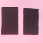 Set of 2 fridge magnets with modern art collage prints