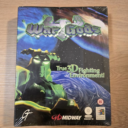 War Gods PC game sealed, fighting genre