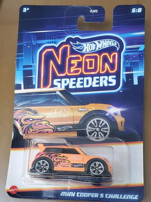 Hot Wheels Neon Mini Cooper σφραγισμένο