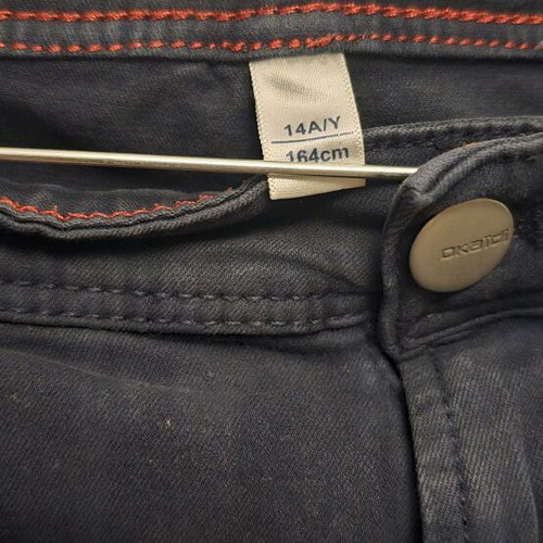 Okaidi pants for boy 14 years like new, dark blue, size 164 cm