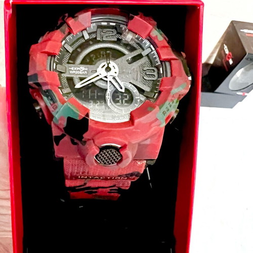 Expcni wristwatch men's new with black dial