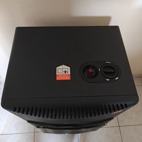 Primo ld 468a gas heater used with gas bottle