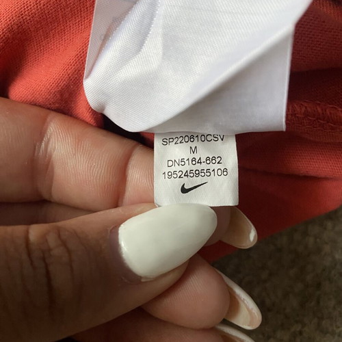 Nike Sole Food T-Shirt size M like new, red