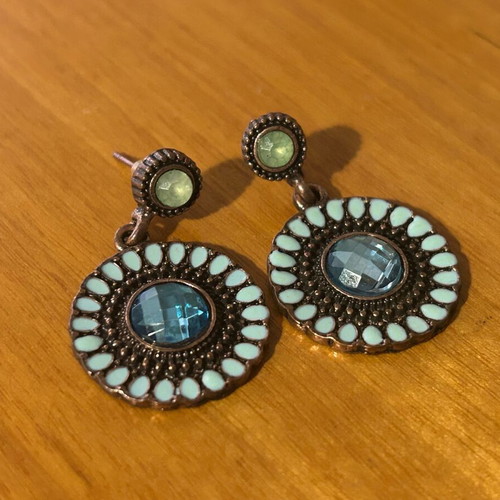 Dangling earrings new, unworn