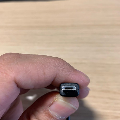 DC adapter used with micro-USB