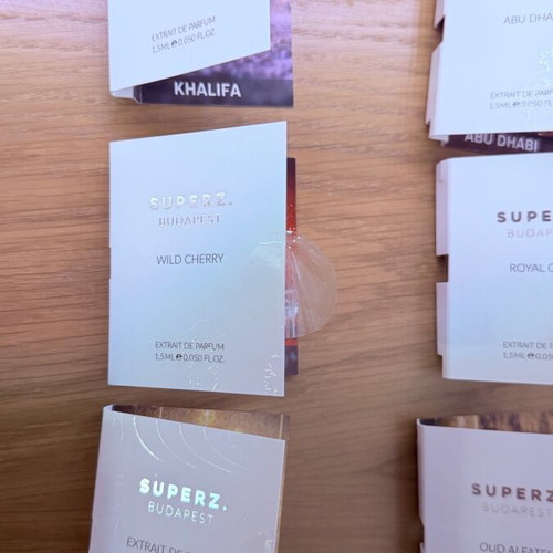 Superz. Budapest Mega Discovery Set tester 13 samples like new