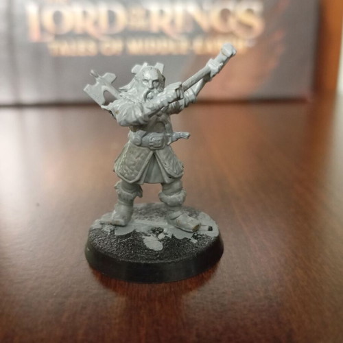 Dwalin Hobbit miniature like new, Games Workshop