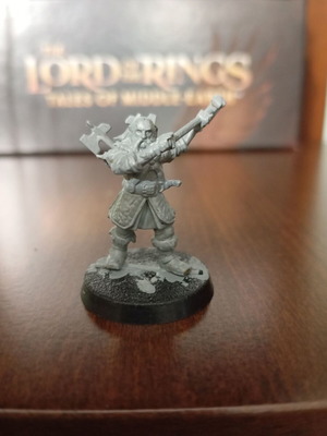 Dwalin Hobbit miniature like new, Games Workshop