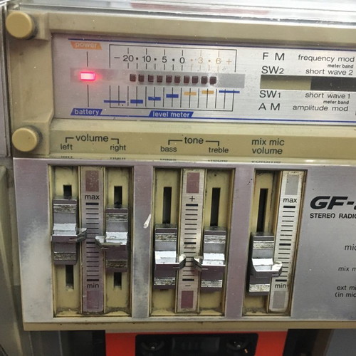 Sharp GF 575 Boombox 1980 used for parts