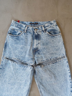 Salt & Pepper Jeans σαν καινούργιο, μέγεθος 27, ανοιχτόχρωμο με σκισίματα