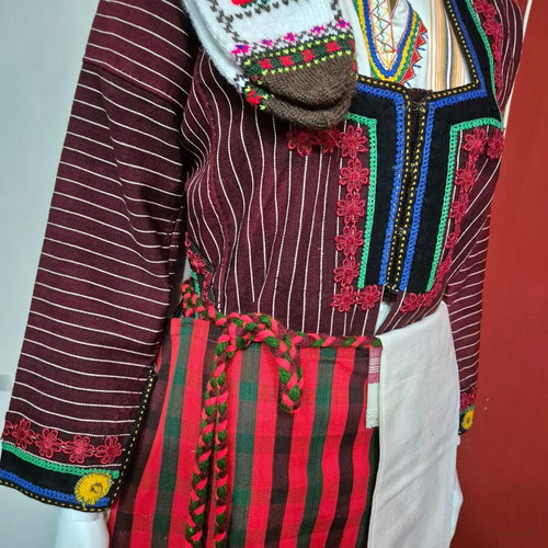 Rodopi folk costume like new with hand embroidery
