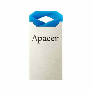 Apacer AH111 Flash Drive 64GB – USB 2.0 / Ultra Compact / Blue