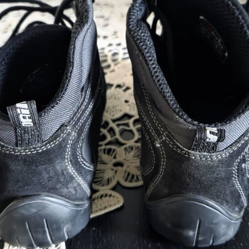 Dainese low boots size 44 used, black suede leather