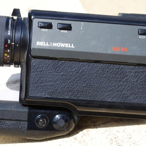 Injecta Ines 1970 Camera Tripod and Bell & Howell MS 30 1980 Video Camera like new