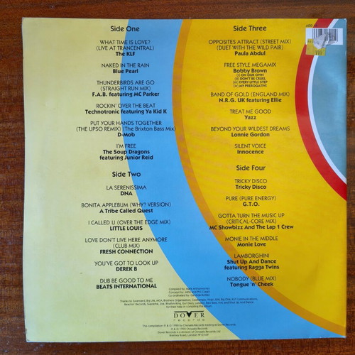Jam On The Mutha Beats International Just Seventeen vinyl pack used, 90s dance
