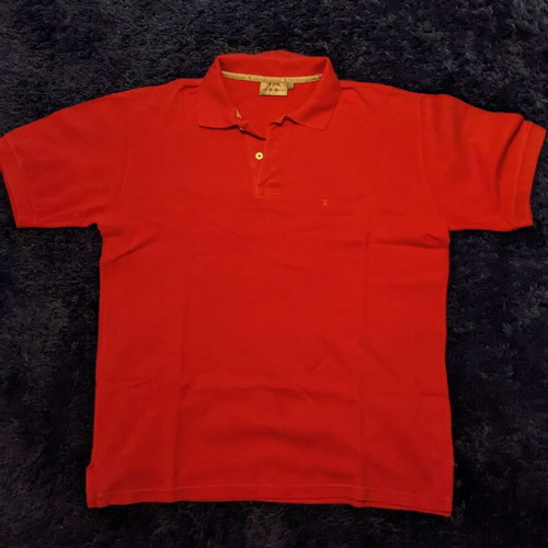 The Bostonians polo shirt used, size L, red