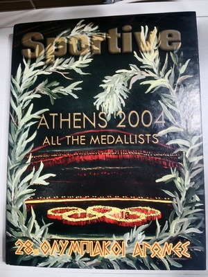 Athens 2004 All The Medalists book used, authentic