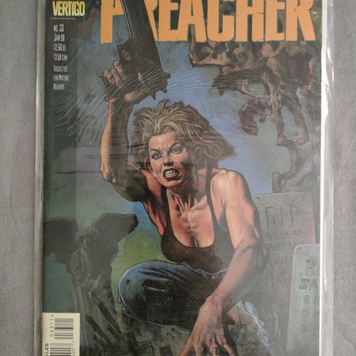 Preacher #33 comic mint condition, Vertigo 1998
