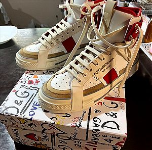 Dolce & Gabbana 2.Zero High Top leather  sneakers
