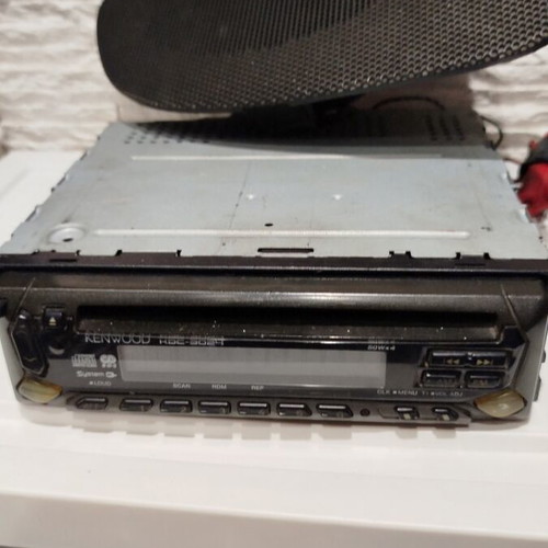 Kenwood CD player and car speaker like new