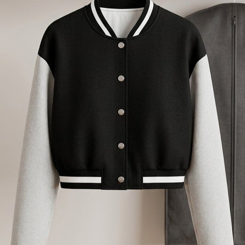 College-style women's jacket like new, size S