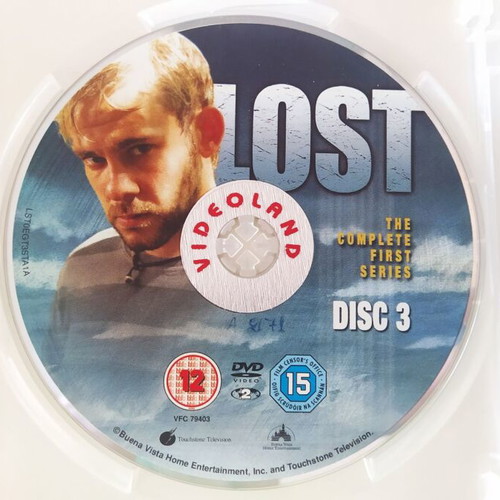 Lost DVD used, episodes 11-15 with subtitles