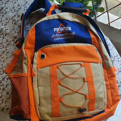 Pyramis International backpack, large with multiple pockets