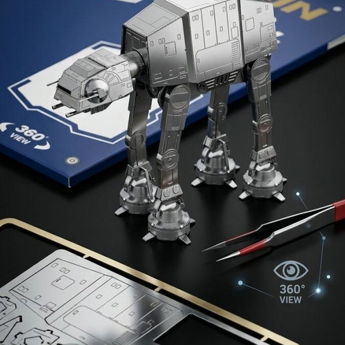 Star Wars AT-AT Imperial Walker 3D metal puzzle Piece Fun