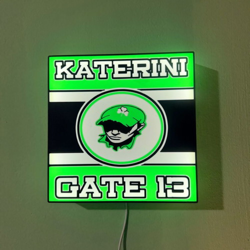 Led Gate 13 Panathinaikos Katerini lamp like new