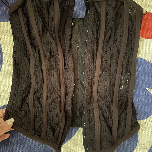 Bershka Corset black like new, size S