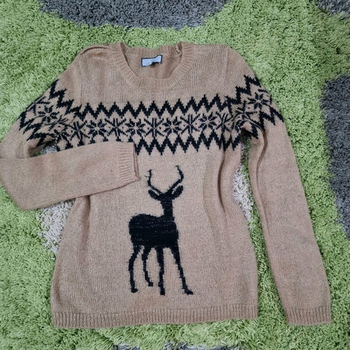 Next reindeer knitwear sweater like new, size M