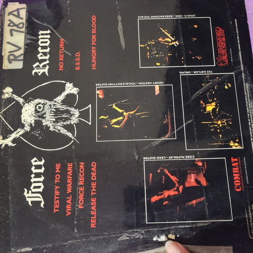 Virus vinyl used in very good condition