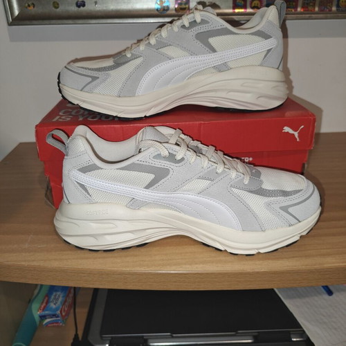 Puma Hypnotic LS sneakers new, white and grey, size 40