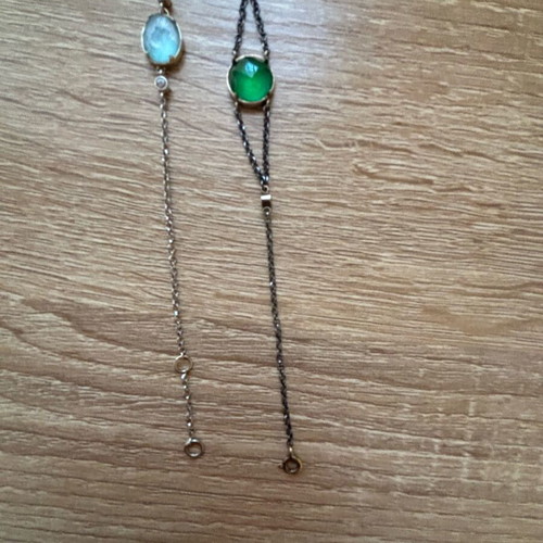 Silver bracelets used, set of 2 pieces