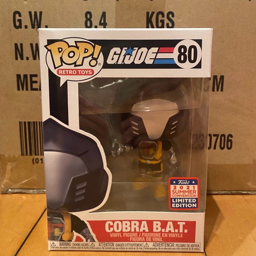 Cobra B.A.T. Funko Pop new GIJOE 80