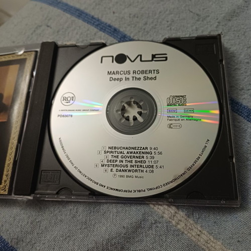 Marcus Roberts Deep in the Shed CD άλμπουμ, τζαζ