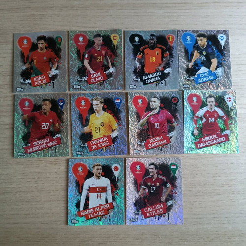 Euro 2024 Artists Topps stickers new collection