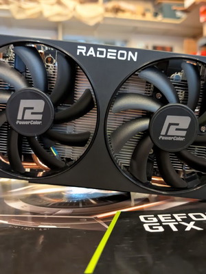 PowerColor Radeon RX 6600 Fighter 8GB κάρτα γραφικών σαν καινούργιο