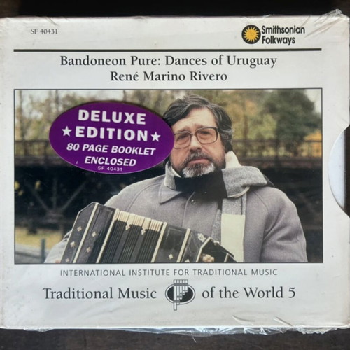 René Marino Rivero Bandoneon Pure: Dances of Uruguay CD Deluxe Edition