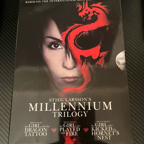 Millenium Trilogy The Girl with the Dragon Tattoo DVD like new with extras