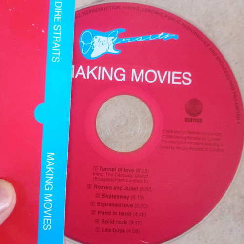 Dire Straits Making Movies CD used, rock