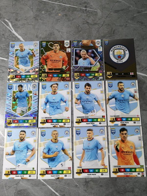 Adrenalyn Manchester City cards new pack