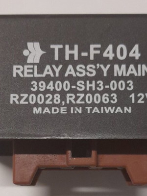 Main Fuel Pump Relay for Honda Civic CRX Integra, like new