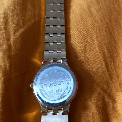 TISSOT WOMEN'S GOLD PL, WRIST WATCH V135/235 SWISS MADE, EXCELLENT
